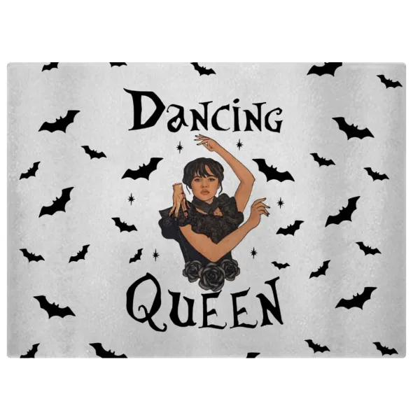 Wednesday Addams Dance — Επιφάνεια κοπής γυάλινη (38x28cm)