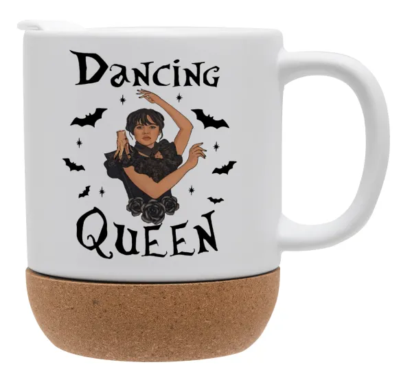 Wednesday Addams Dance — Ceramic coffee mug Cork (MAT), 330ml