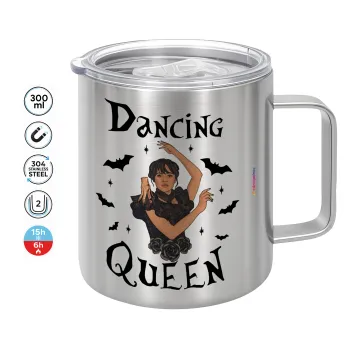 Wednesday Addams Dance, Mug Stainless steel double wall 300ml