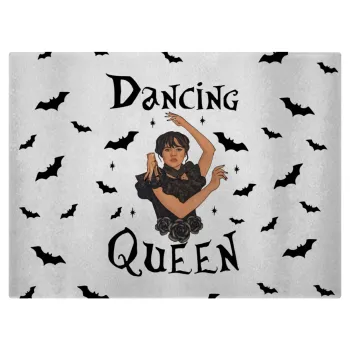 Wednesday Addams Dance, Επιφάνεια κοπής γυάλινη (38x28cm)