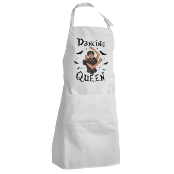 Wednesday Addams Dance, Adult Chef Apron (with sliders and 2 pockets)