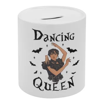 Wednesday Addams Dance, Κουμπαράς πορσελάνης με τάπα