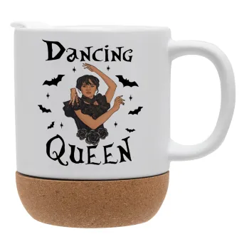 Wednesday Addams Dance, Ceramic coffee mug Cork (MAT), 330ml