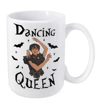 Wednesday Addams Dance, Κούπα Mega, κεραμική, 450ml