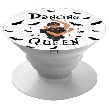 Wednesday Addams Dance, Phone Holders Stand  White Hand-held Mobile Phone Holder