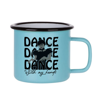 Wednesday dance dance dance, Κούπα Μεταλλική εμαγιέ ΜΑΤ σιέλ 360ml