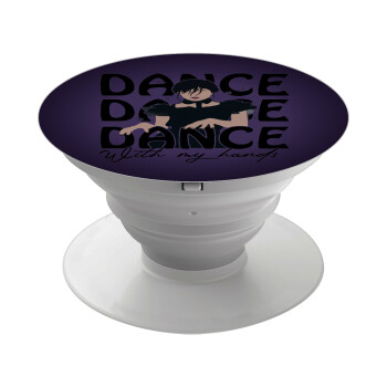 Wednesday dance dance dance, Phone Holders Stand  White Hand-held Mobile Phone Holder