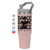 Pink color, 890ml (30oz) stainless Steel Tumbler with Handle