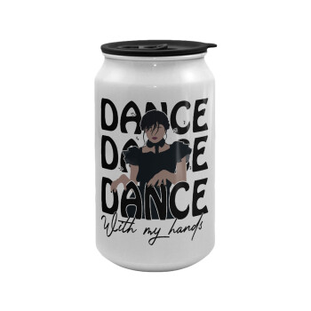 Wednesday dance dance dance, Κούπα ταξιδιού μεταλλική με καπάκι (tin-can) 500ml