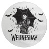 Wednesday Addams, Επιφάνεια κοπής γυάλινη στρογγυλή (30cm)