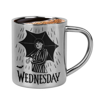 Wednesday Addams, Κουπάκι μεταλλικό διπλού τοιχώματος για espresso (220ml)