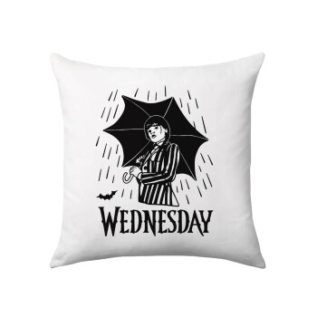 Wednesday Addams, Sofa cushion 40x40cm includes filling