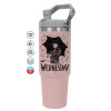 Pink color, 890ml (30oz) stainless Steel Tumbler with Handle