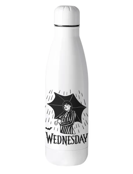 Wednesday Addams — Metal mug thermos (Stainless steel), 500ml