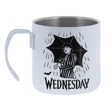 Wednesday Addams — Κούπα Ανοξείδωτη διπλού τοιχώματος 400ml