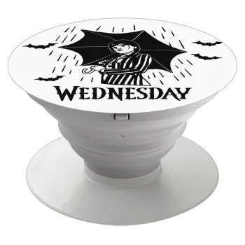 Wednesday Addams, Phone Holders Stand  Λευκό Βάση Στήριξης Κινητού στο Χέρι
