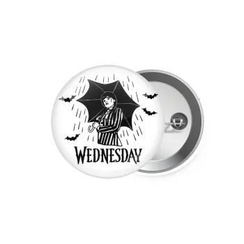 Wednesday Addams, Κονκάρδα παραμάνα 5.9cm