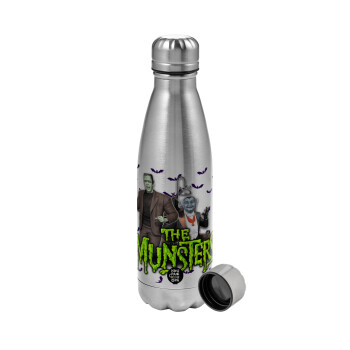 The munsters, Metallic water bottle, stainless steel, 750ml