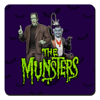 The munsters, Τετράγωνο μαγνητάκι ξύλινο 9x9cm