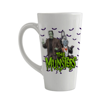 The munsters, Κούπα κωνική Latte Μεγάλη, κεραμική, 450ml