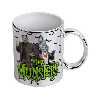 The munsters, Mug ceramic, silver mirror, 330ml