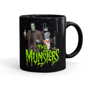 The munsters, Mug black, ceramic, 330ml