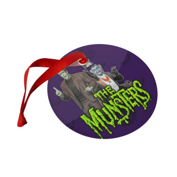 The munsters, Χριστουγεννιάτικο στολίδι γυάλινο 9cm