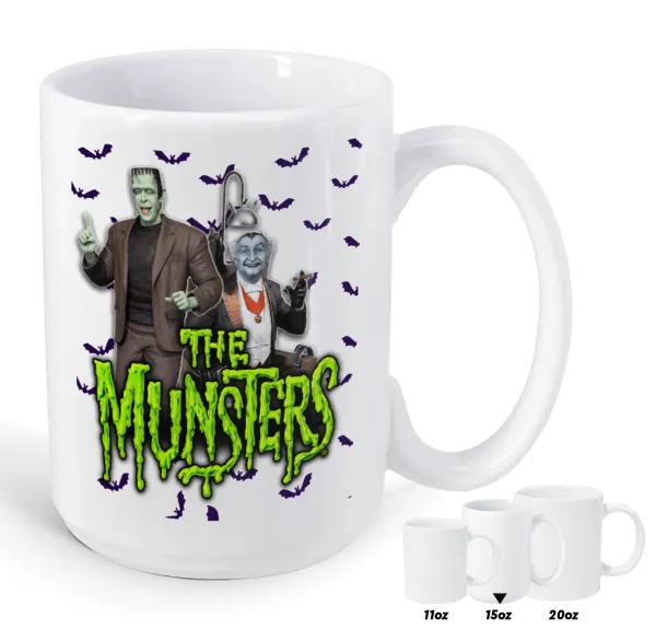 The munsters — Mega mug, ceramic, 450ml