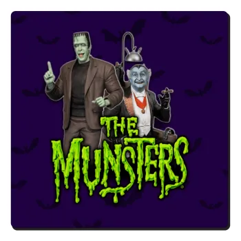 The munsters, Τετράγωνο μαγνητάκι ξύλινο 6x6cm