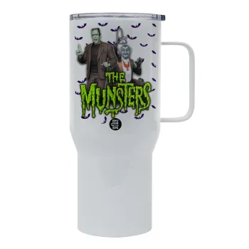 The munsters, Tumbler με καπάκι, διπλού τοιχώματος (θερμό) 750L