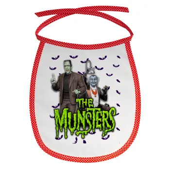 The munsters, Σαλιάρα μωρού αλέκιαστη με κορδόνι Κόκκινη