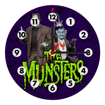 The munsters, Wooden wall clock (20cm)
