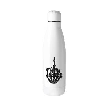Middle finger, Metal mug thermos (Stainless steel), 500ml
