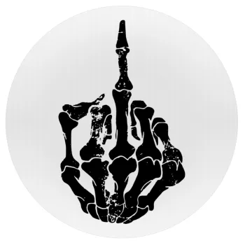 Middle finger, Mousepad Στρογγυλό 20cm