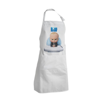 The boss baby, Adult Chef Apron (with sliders and 2 pockets)