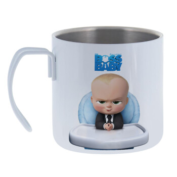 The boss baby, Mug Stainless steel double wall 400ml