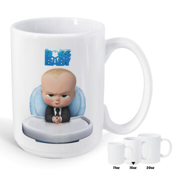 The boss baby, Κούπα Mega, κεραμική, 450ml