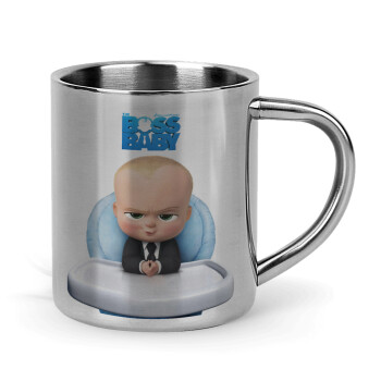 The boss baby, Mug Stainless steel double wall 300ml