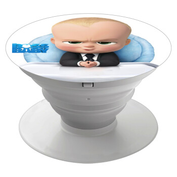 The boss baby, Phone Holders Stand  White Hand-held Mobile Phone Holder