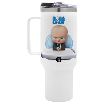 The boss baby, Mega Stainless steel Tumbler with lid, double wall 1,2L
