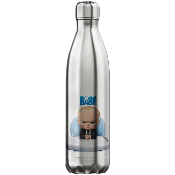 The boss baby — Inox (Stainless steel) hot metal mug, double wall, 750ml