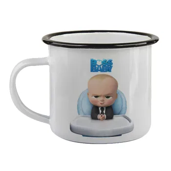 The boss baby, Κούπα εμαγιέ με μαύρο χείλος 360ml