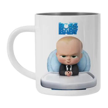 The boss baby, Mug Stainless steel double wall 300ml