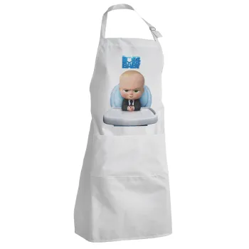 The boss baby, Adult Chef Apron (with sliders and 2 pockets)