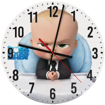 The boss baby, Ρολόι τοίχου ξύλινο (30cm)