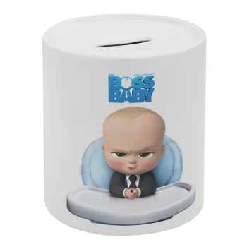 The boss baby, Κουμπαράς πορσελάνης με τάπα