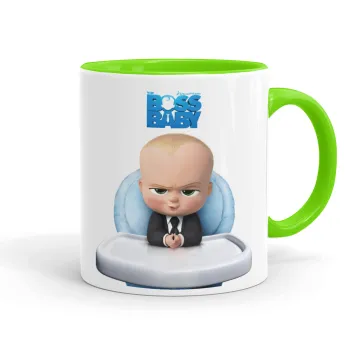 The boss baby, Κούπα χρωματιστή βεραμάν, κεραμική, 330ml