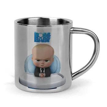 The boss baby, Mug Stainless steel double wall 300ml