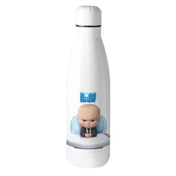 The boss baby, Μεταλλικό παγούρι θερμός (Stainless steel), 500ml