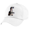 5-Panel Cap White, 100% Cotton (Twill), (UNISEX, ONE SIZE)